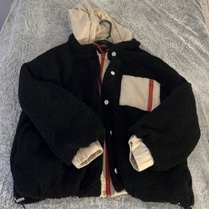 Oversized Teddy Jacket